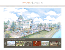 Tablet Screenshot of mccreryarchitects.com